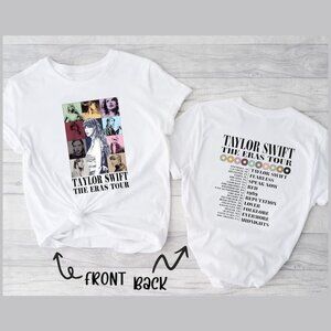 The Eras Tour Shirt Swiftie Tshirt-2 Sided